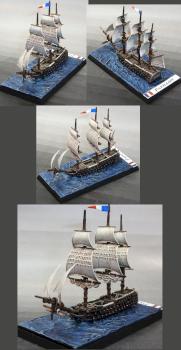 Napoleonic French Ship of the Line by Kodos der Henker