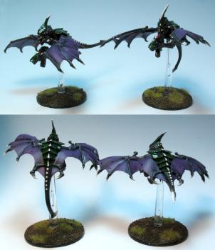 Tyranid Gargoyles by sirean syan