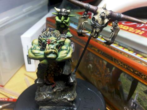 Orc warboss by Rei