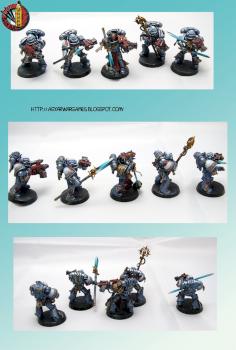 grey knights  squad by agyar