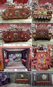 Word Bearers Rhino by Enzomadcap