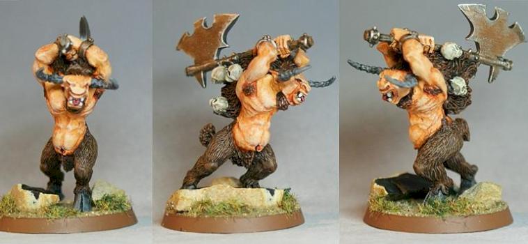 Crazed Minotaur Cultist by Seamusoh