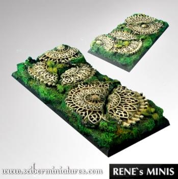 Elven Temple RuinsSquare Bases 95mm /45mm by rene