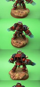 Blood Angels Terminator with Lighting Claws by Antonioo