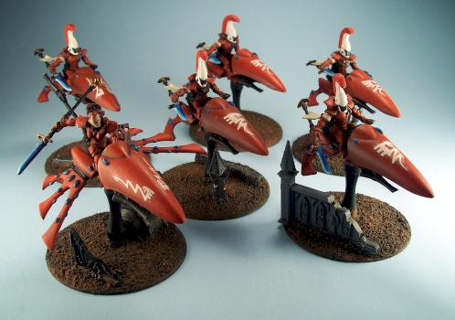 Eldar Jetbike Seer Council by Lucious