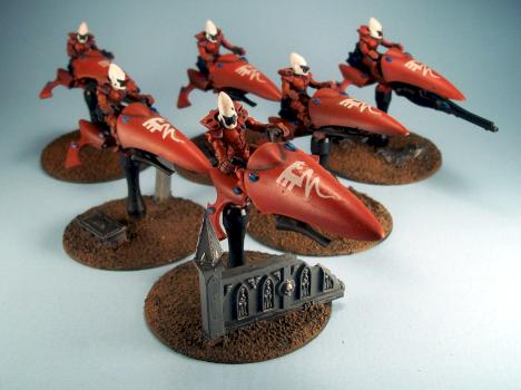 Eldar Guardian Jetbikes by Lucious