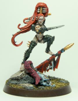 Dark Eldar Lelith Hesperax by cyphercodicer1983
