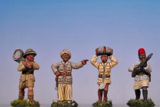 25mm Askari Miniatures Hunters and Helpers by hmslouie