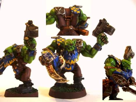 Ork Nob by lupusj