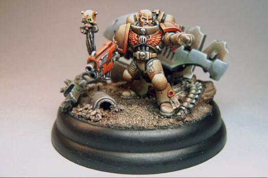 sergent space marine with necron by fix