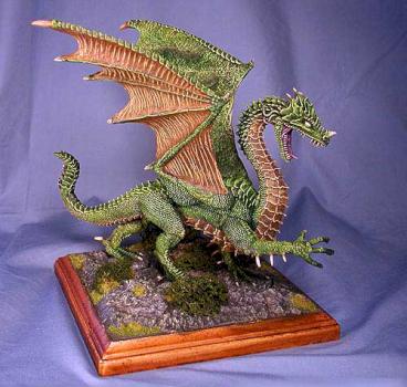 Viridius - Green Dragon Wurm! by mpengle