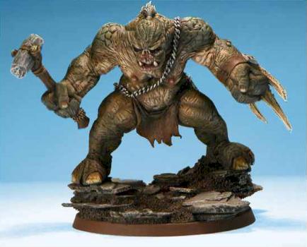 Scratchbuilt Mountain Troll Painted Version by timshinn73