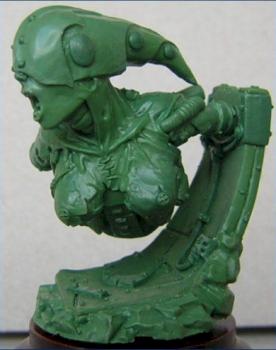 female ciborg bust by ergman