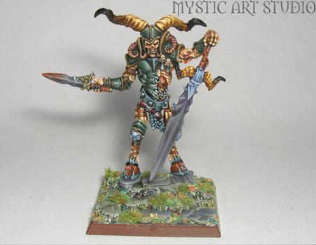 Alderan, Crane Warrior by Benesz