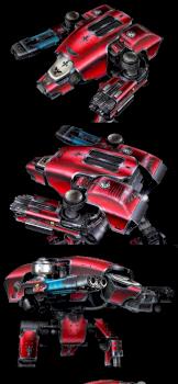 Blood Ravens Warhound Titan by Dk suwit