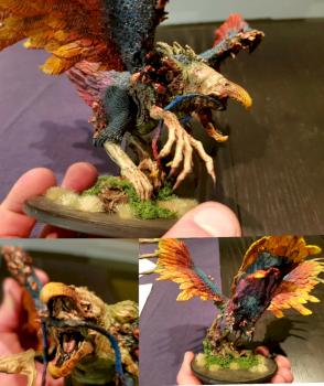 Phoenix Kingdom death monster by Wilhecht87