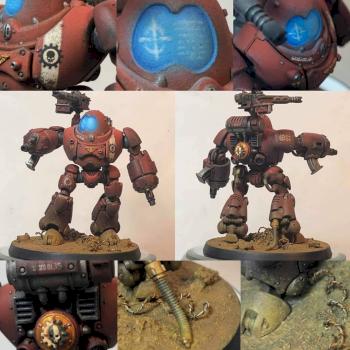 Kastelan Robot Mars Pattern by ABrushWithDeath