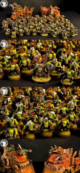 Warhammer 40k, Space Orks Army by cool-minis.com