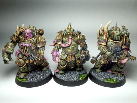 Death guard Plague marines by epoepo
