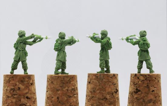 Finnish sharpshooter third pose 1:72 by Tredor