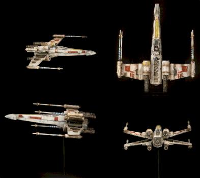 X-Wing Fighter, 1/112 scale by Vectorum