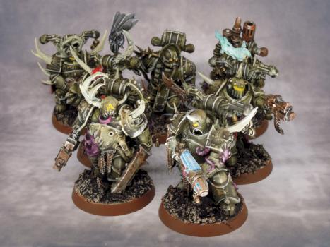 Plague Marines squad by Stilghar