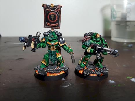 Salamander tac squad sergeant and heavy. by Dugefreshness