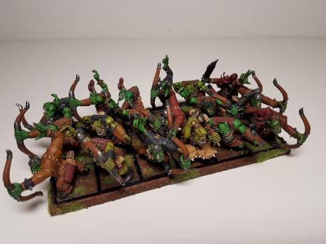 Orc Arrer boyz by Rob S