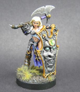 03762: Shaern, Female Antipaladin by mikecarrero
