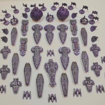 A Purple Fleet from TI4 by atxminis