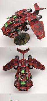 Blood Angels Stormraven by Jambot
