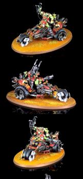 Orks Deffkilla Wartrike by Dk suwit