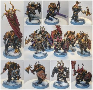 Khorne Chaos Warrior Unit (Converted) by Lautrec