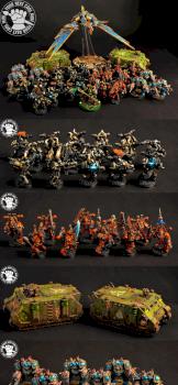 Warhammer 40k, Chaos Space Marins Army by cool-minis.com