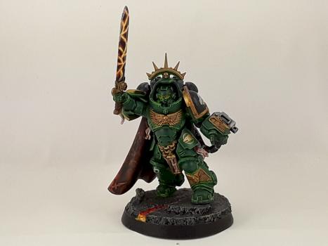 Salamander captain in gravis armor. by Dugefreshness