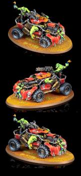 Orks Boomdakka Snazzwagon by Dk suwit