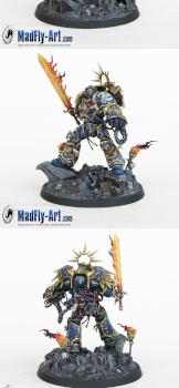 Roboute Guilliman, Primarch of the Ultramarines by MadFlyArtStudio