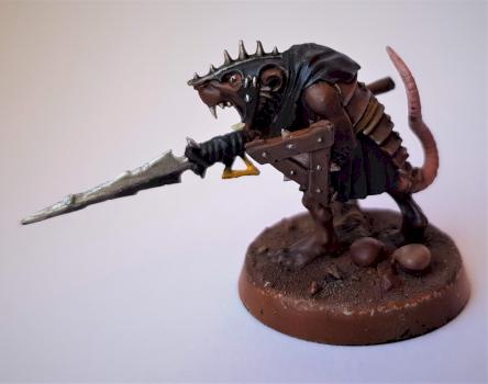 Black armored rat - Left side by grynkorv