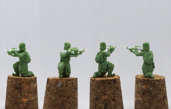 Finnish sharpshooter fifth pose 1:72 by Tredor
