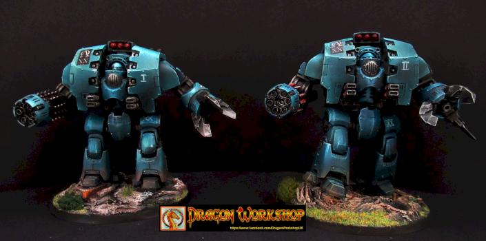 Forgeworld Leviathan Dreadnoughts. by jedellion
