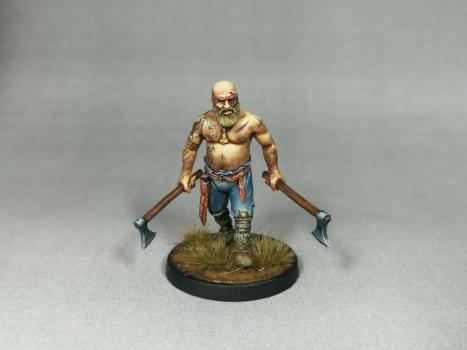 V&V miniatures - 28mm Viking warrior by patttttry85