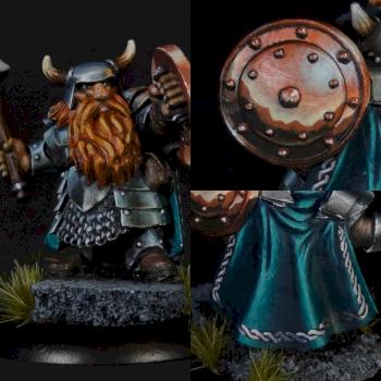 Borin Ironbrow, Dwarf Fighter 07011 by akromm
