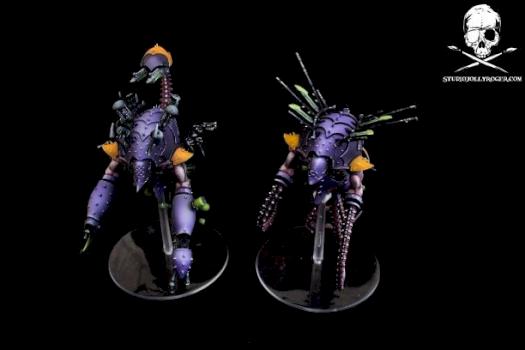 Violet Dark Eldars by Jolly Roger Studio