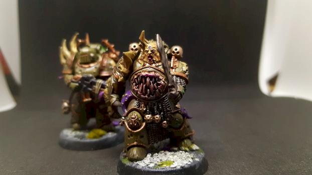 Death Guard Plague Marines by richardhero