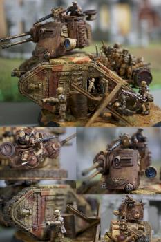 Leman Russ Exterminator Conversion by disturbing_presence