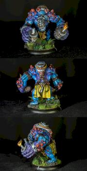 trollbloods troll bomber by holominiatures