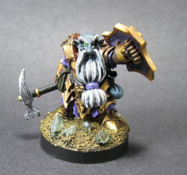 03899: Dark Dwarf Smiter by mikecarrero
