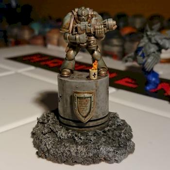 Space Marine Memorial by Reverendryu