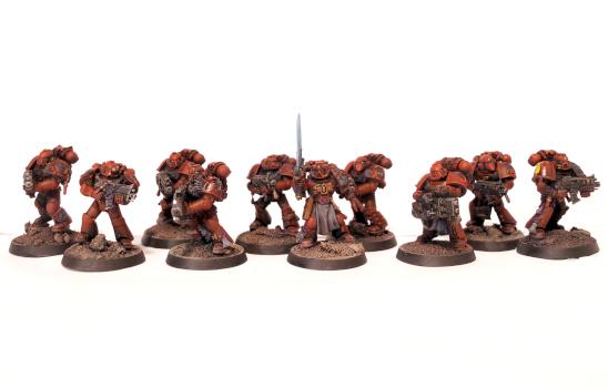 Blood Angels Tactical Squad by Grim Factorum