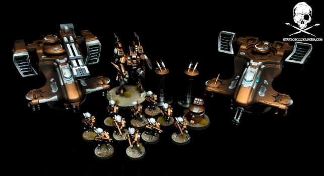 Copper Tau Reinforcements by Jolly Roger Studio